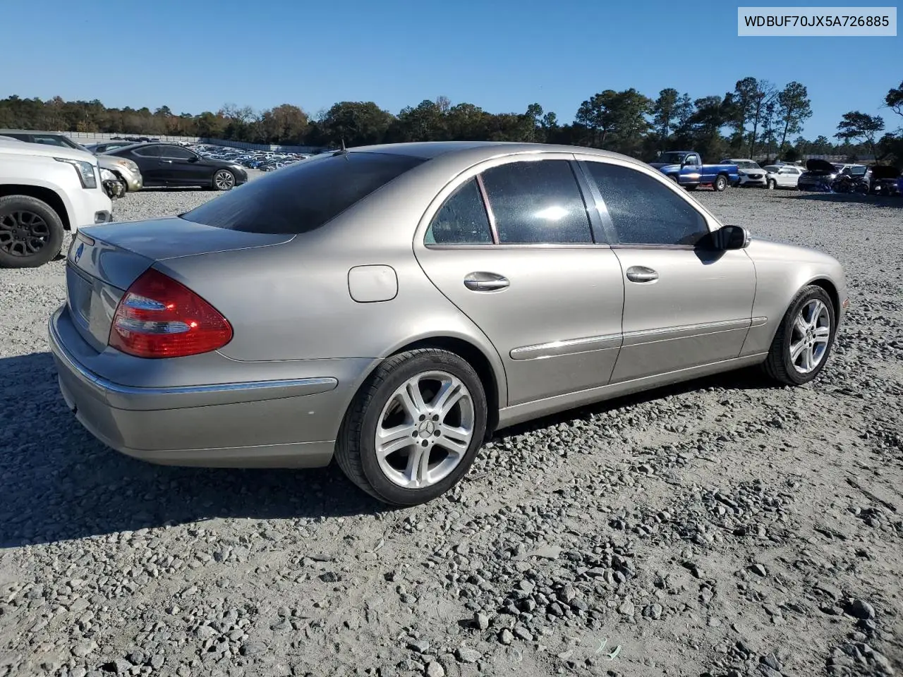 WDBUF70JX5A726885 2005 Mercedes-Benz E 500
