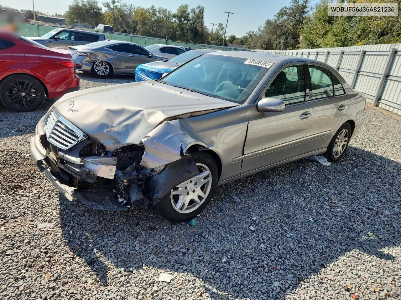 WDBUF56J36A821236 2006 Mercedes-Benz E 350