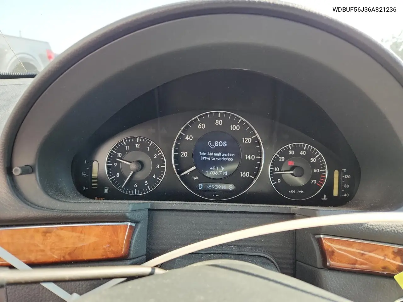 WDBUF56J36A821236 2006 Mercedes-Benz E 350