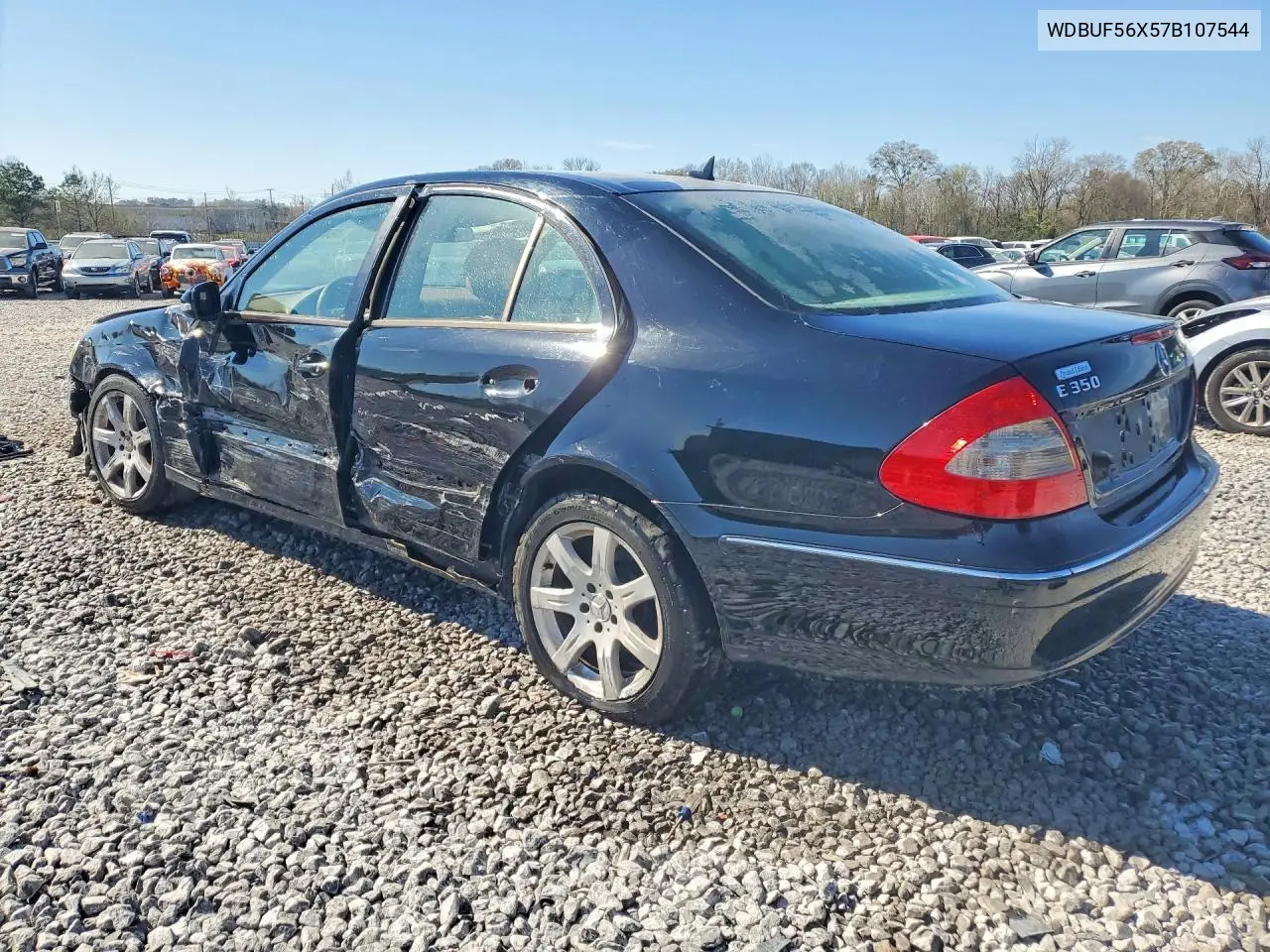 WDBUF56X57B107544 2007 Mercedes-Benz E 350