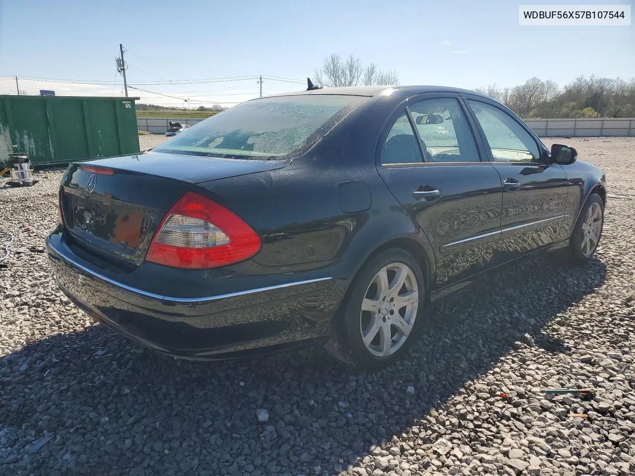 WDBUF56X57B107544 2007 Mercedes-Benz E 350