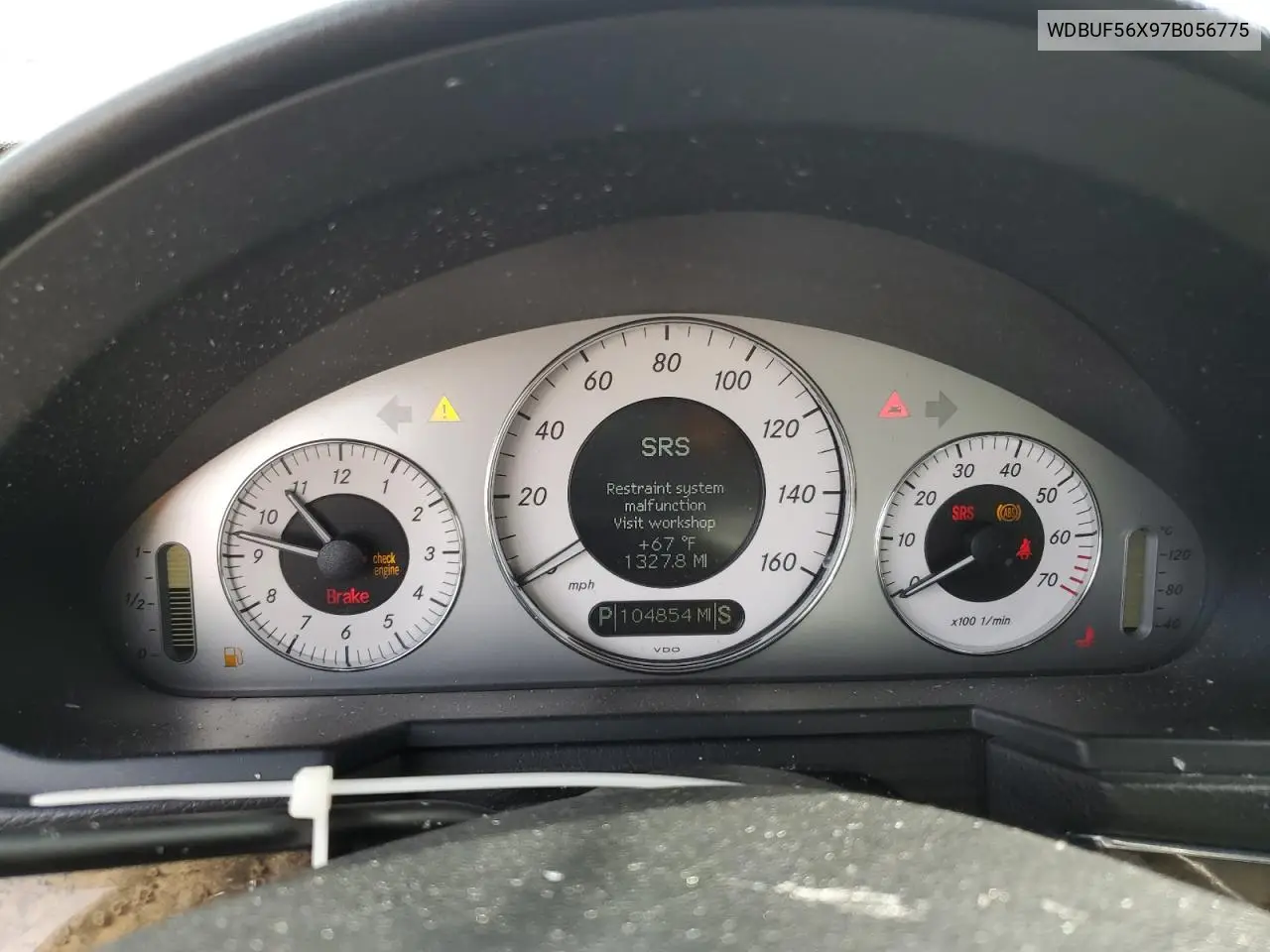 WDBUF56X97B056775 2007 Mercedes-Benz E 350