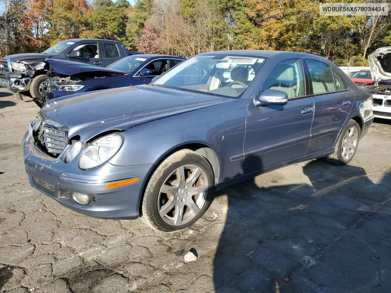 WDBUF56X57B034434 2007 Mercedes-Benz E 350