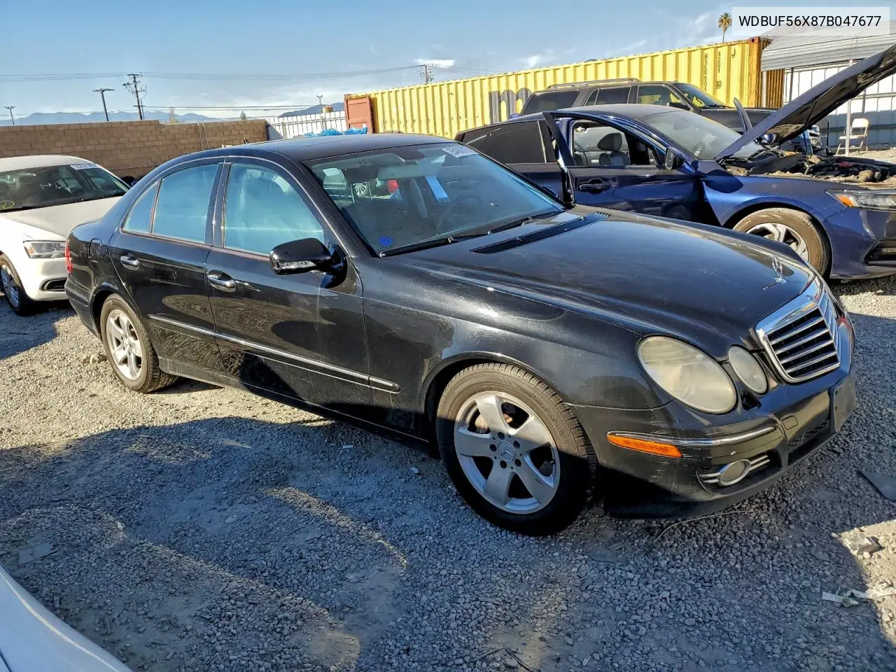 WDBUF56X87B047677 2007 Mercedes-Benz E 350