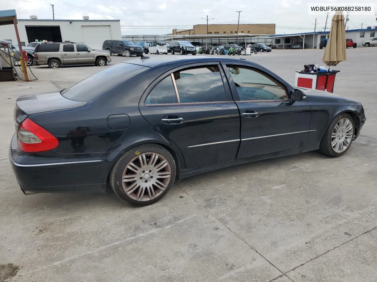 2008 Mercedes-Benz E 350 VIN: WDBUF56X08B258180 Lot: 62045814