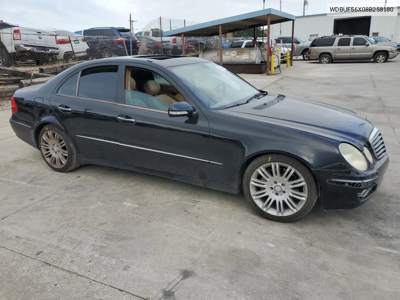 2008 Mercedes-Benz E 350 VIN: WDBUF56X08B258180 Lot: 62045814