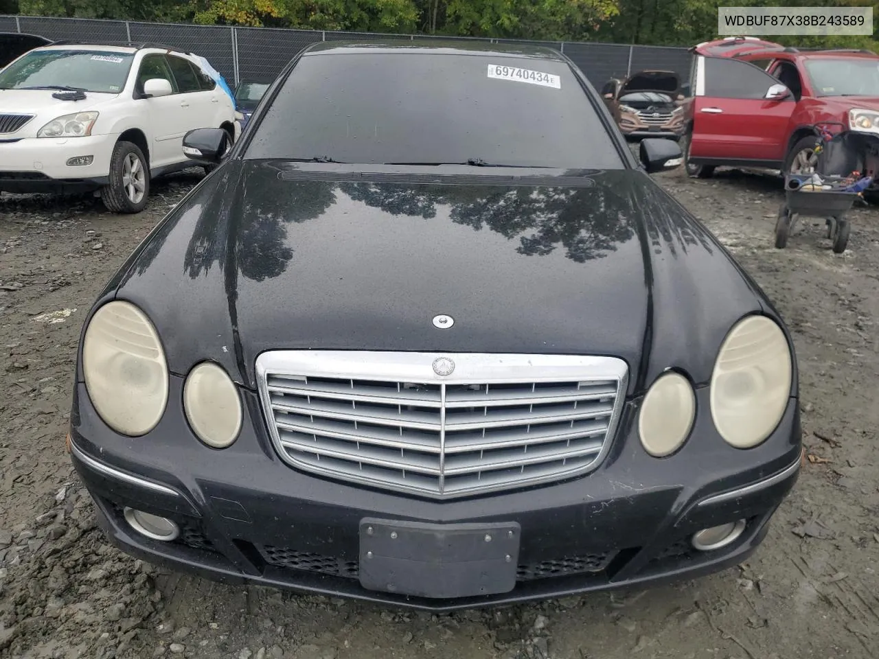 2008 Mercedes-Benz E 350 4Matic VIN: WDBUF87X38B243589 Lot: 69740434