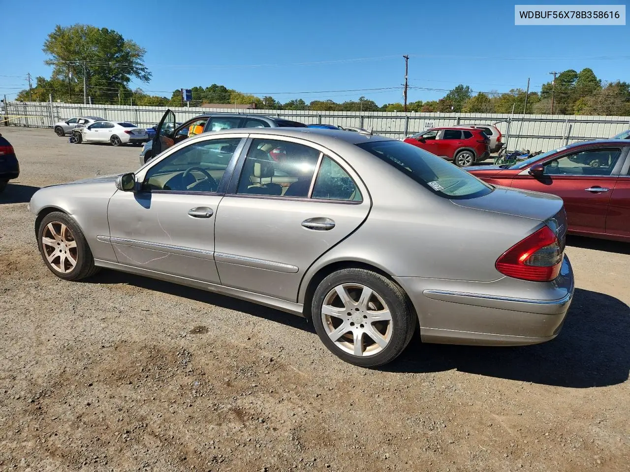 WDBUF56X78B358616 2008 Mercedes-Benz E 350