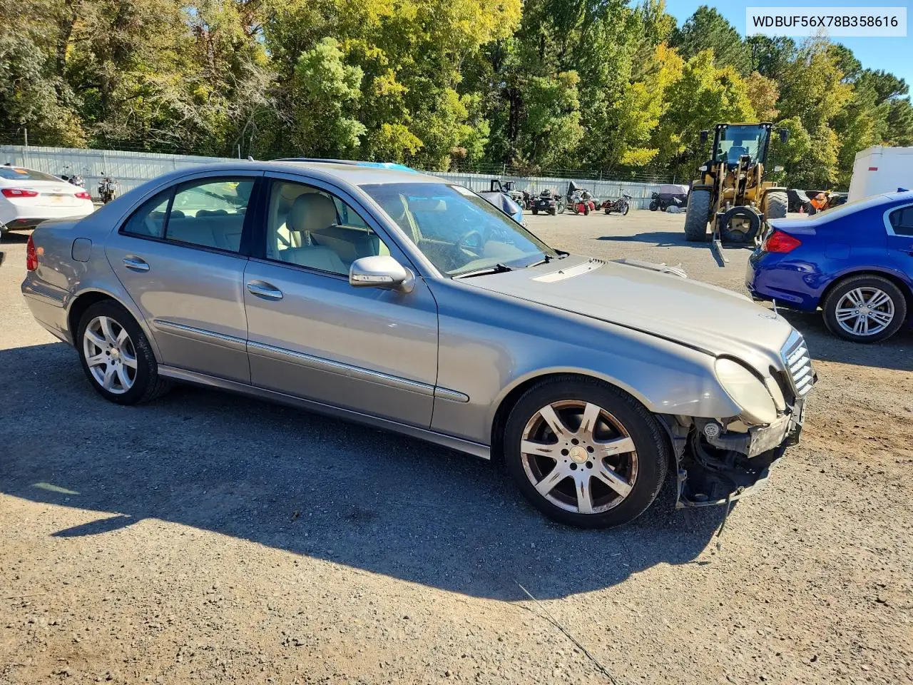 WDBUF56X78B358616 2008 Mercedes-Benz E 350