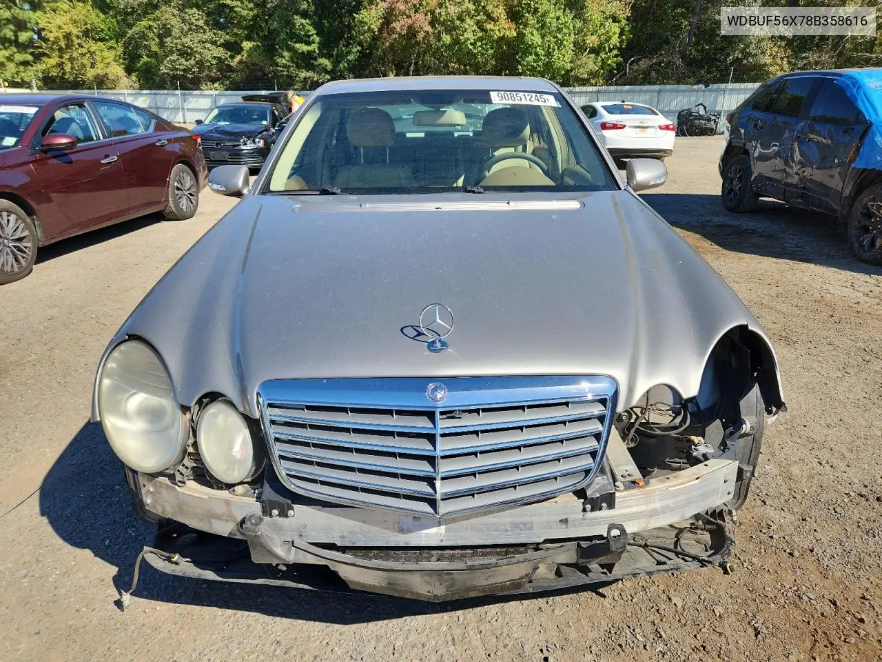 WDBUF56X78B358616 2008 Mercedes-Benz E 350