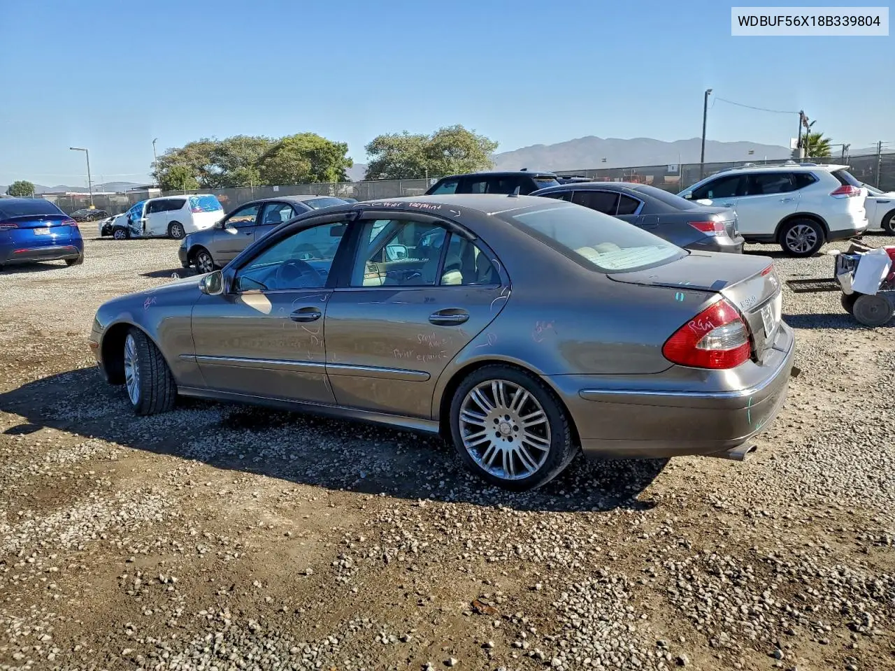 WDBUF56X18B339804 2008 Mercedes-Benz E 350