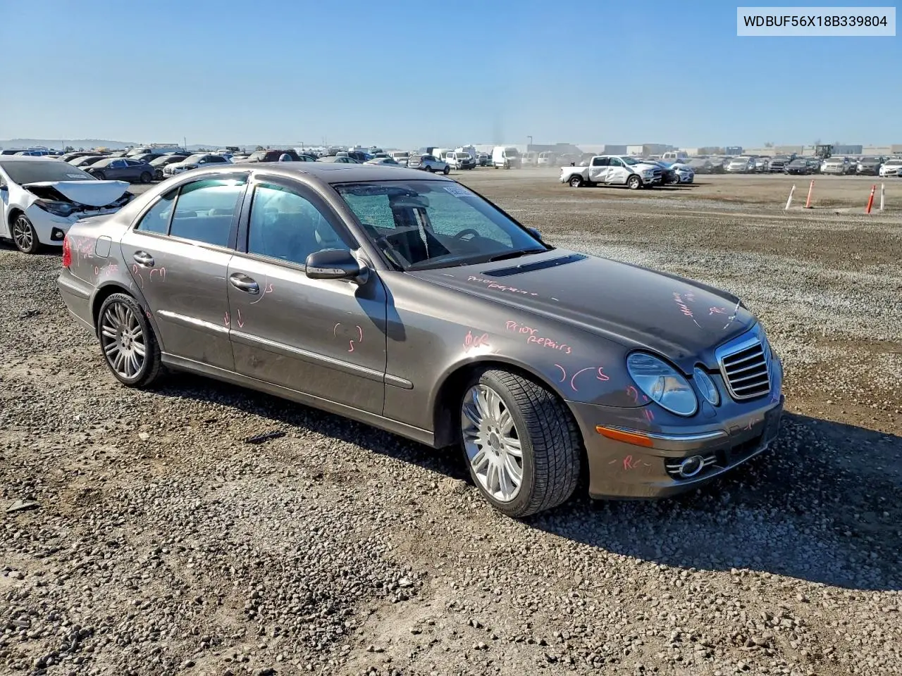 WDBUF56X18B339804 2008 Mercedes-Benz E 350