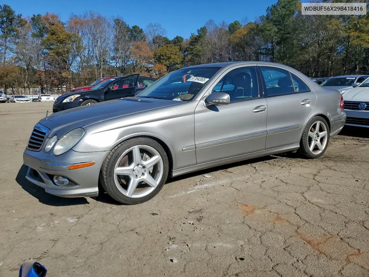 WDBUF56X29B418416 2009 Mercedes-Benz E 350