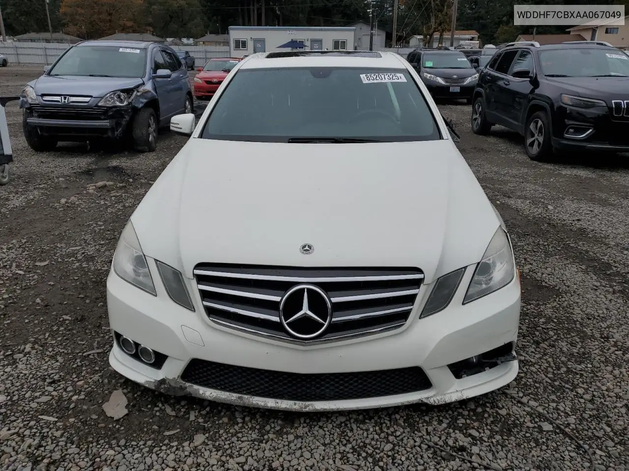 WDDHF7CBXAA067049 2010 Mercedes-Benz E 550