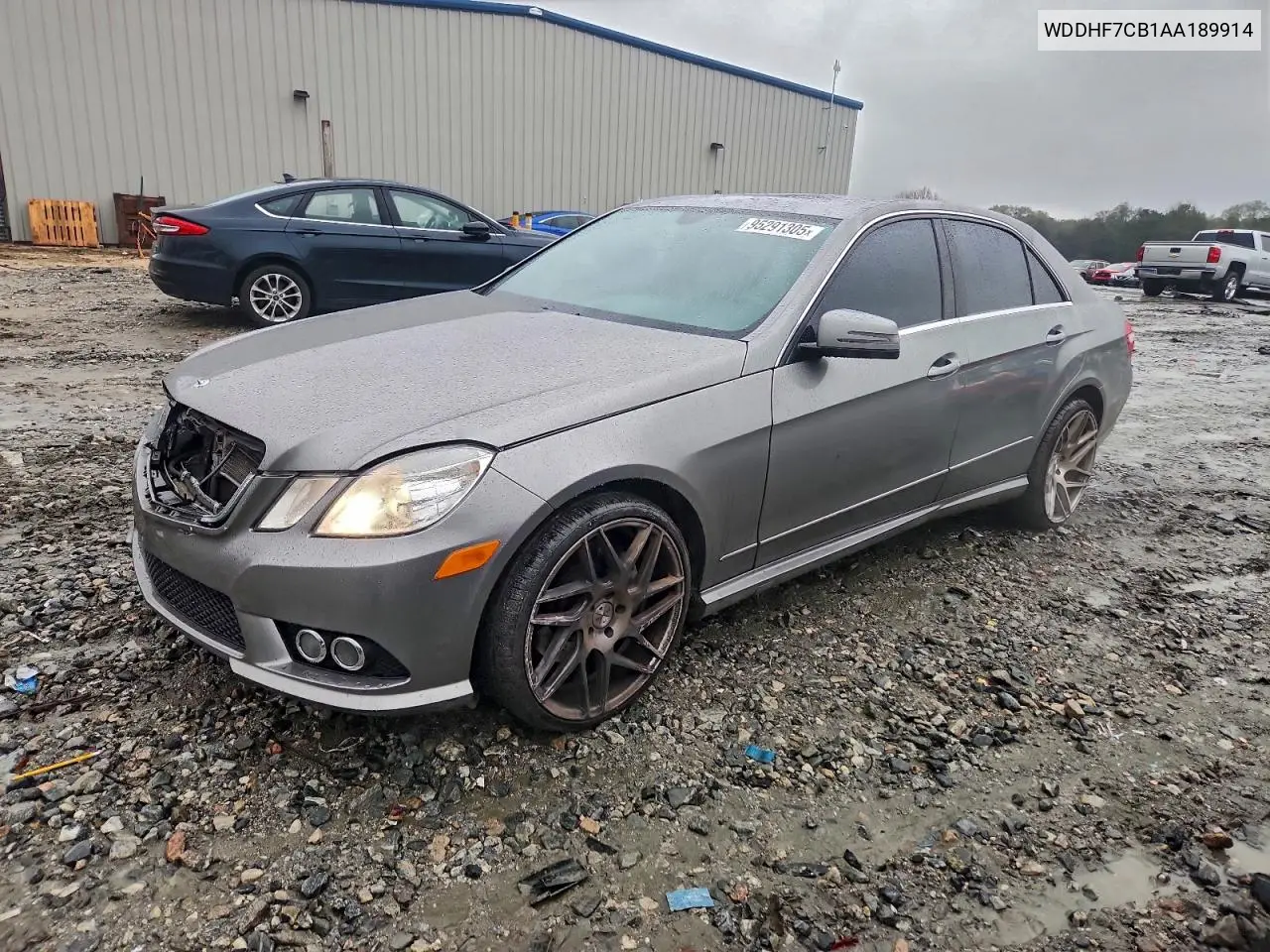 WDDHF7CB1AA189914 2010 Mercedes-Benz E 550