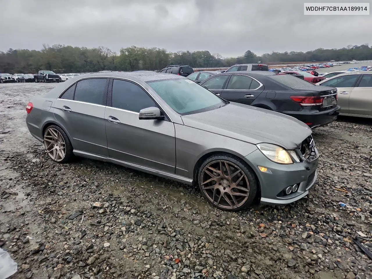 WDDHF7CB1AA189914 2010 Mercedes-Benz E 550