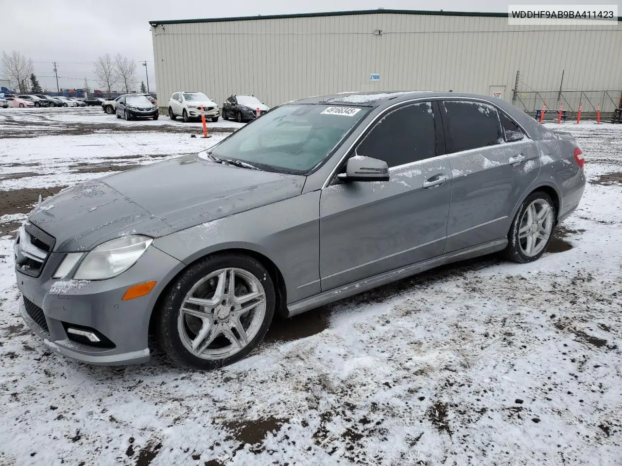 2011 Mercedes-Benz E 550 4Matic VIN: WDDHF9AB9BA411423 Lot: 49166345