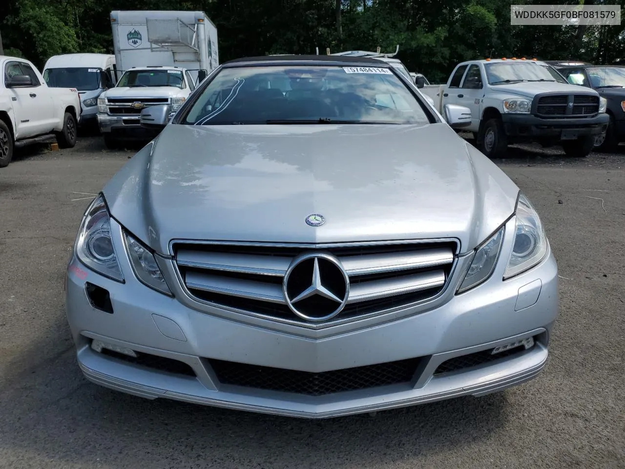 WDDKK5GF0BF081579 2011 Mercedes-Benz E 350