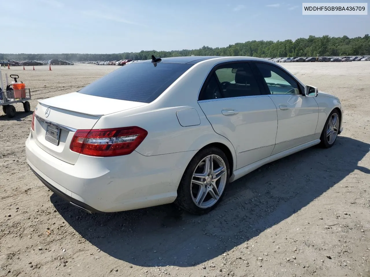 2011 Mercedes-Benz E 350 VIN: WDDHF5GB9BA436709 Lot: 58713644