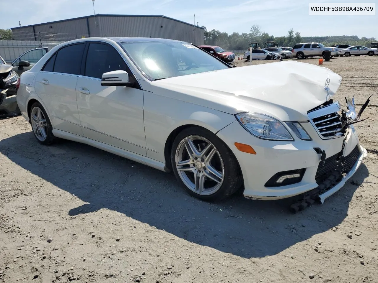 2011 Mercedes-Benz E 350 VIN: WDDHF5GB9BA436709 Lot: 58713644