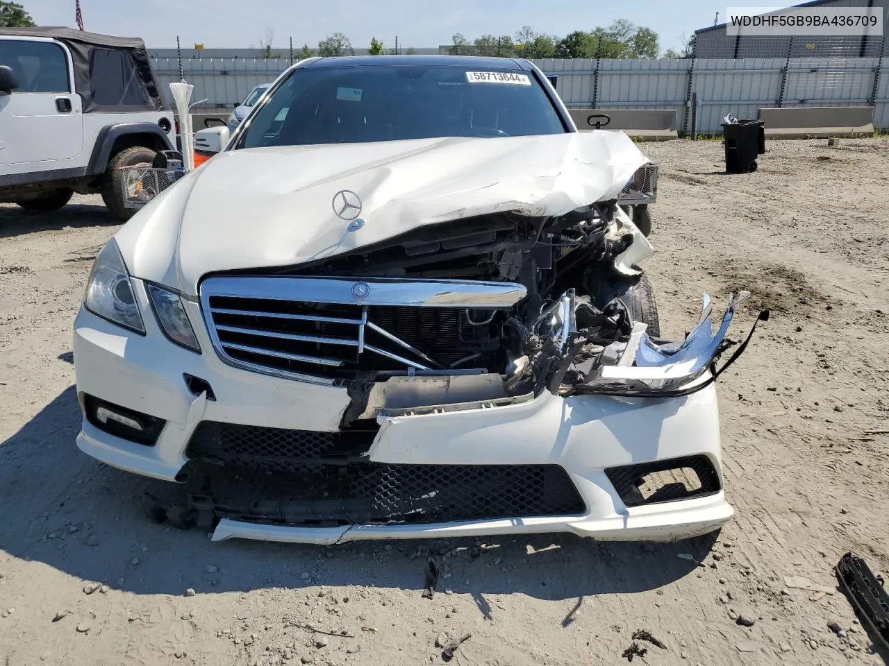 2011 Mercedes-Benz E 350 VIN: WDDHF5GB9BA436709 Lot: 58713644