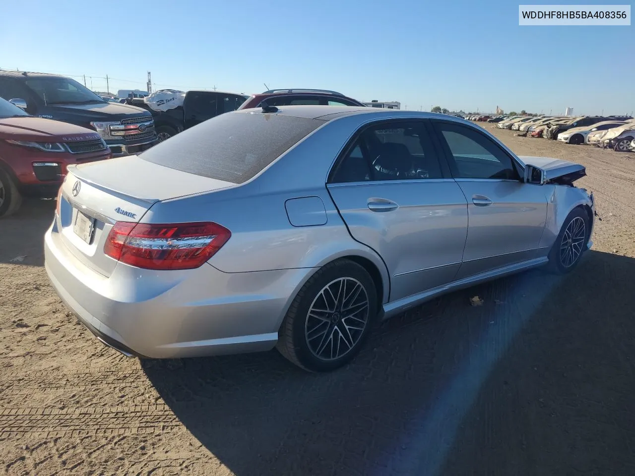 WDDHF8HB5BA408356 2011 Mercedes-Benz E 350 4Matic