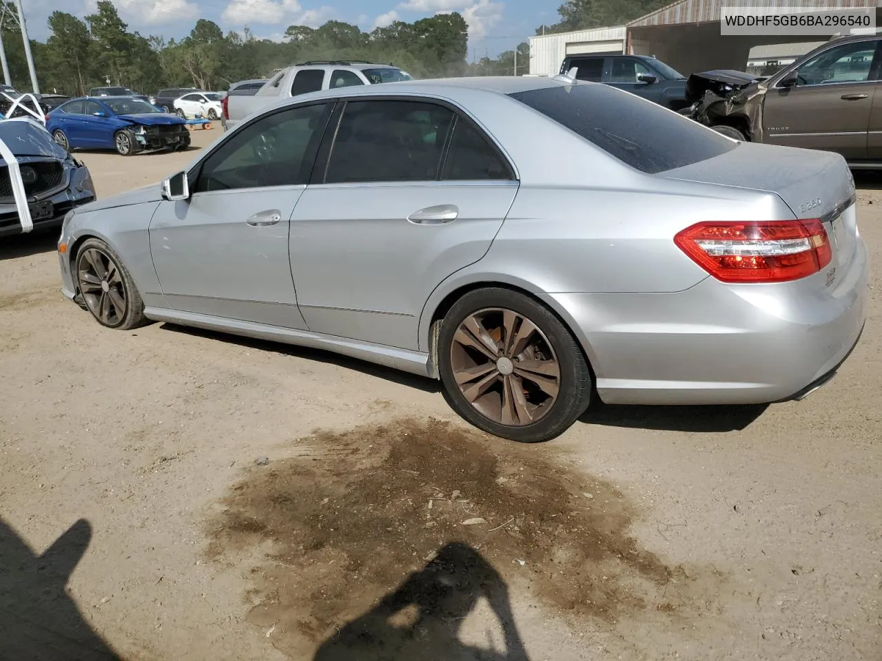 WDDHF5GB6BA296540 2011 Mercedes-Benz E 350