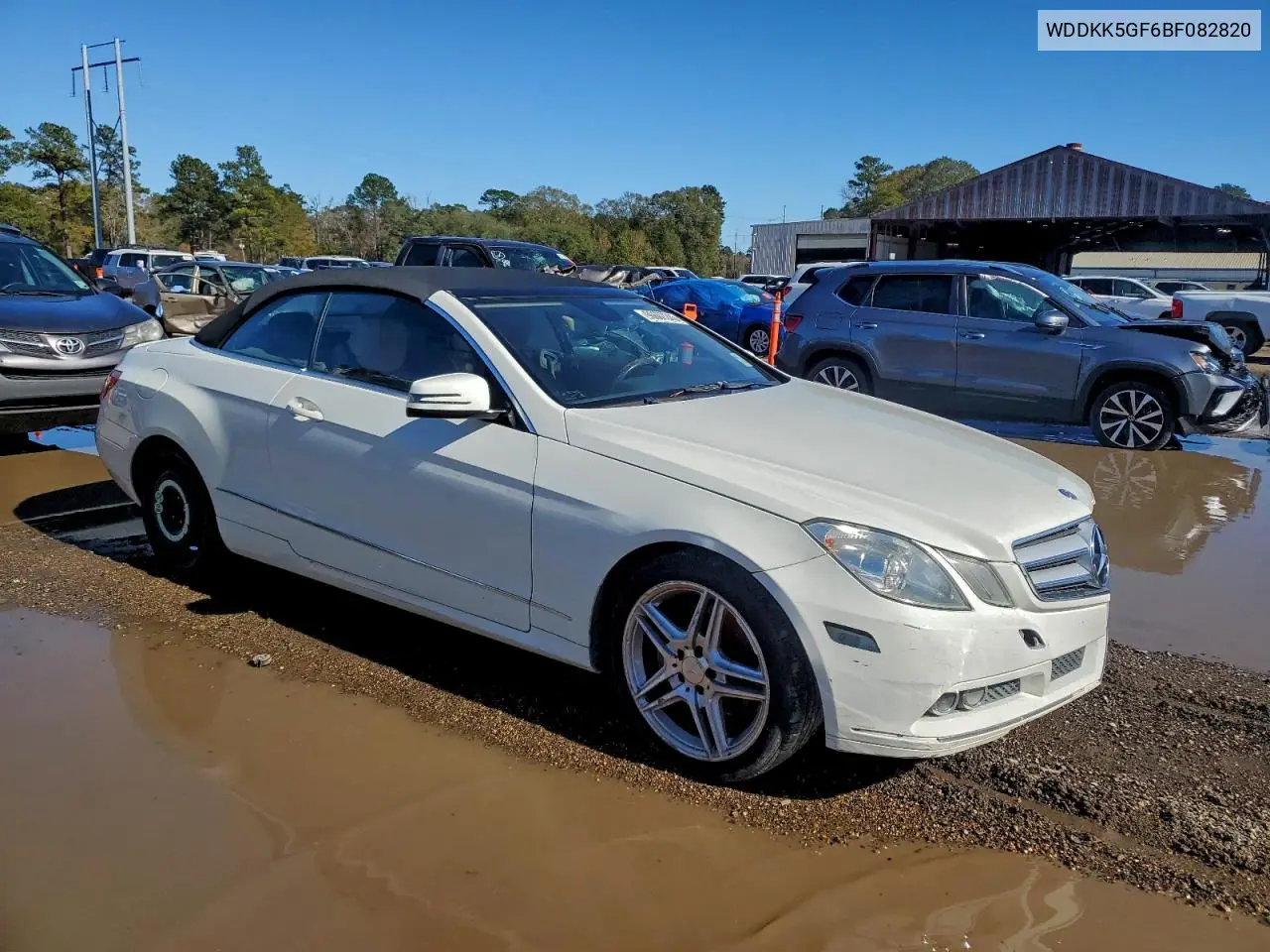 WDDKK5GF6BF082820 2011 Mercedes-Benz E 350