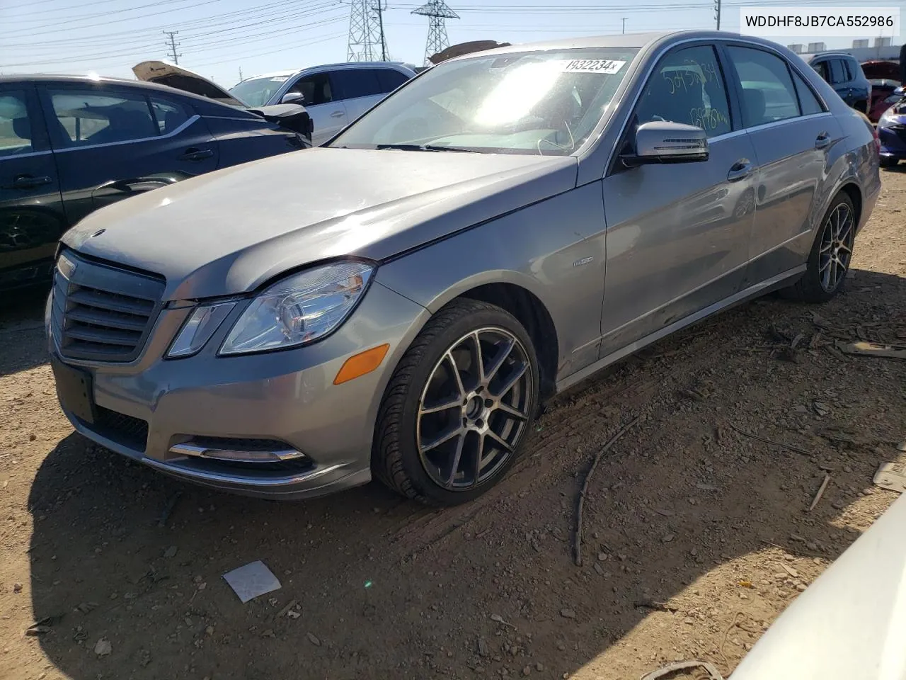 WDDHF8JB7CA552986 2012 Mercedes-Benz E 350 4Matic