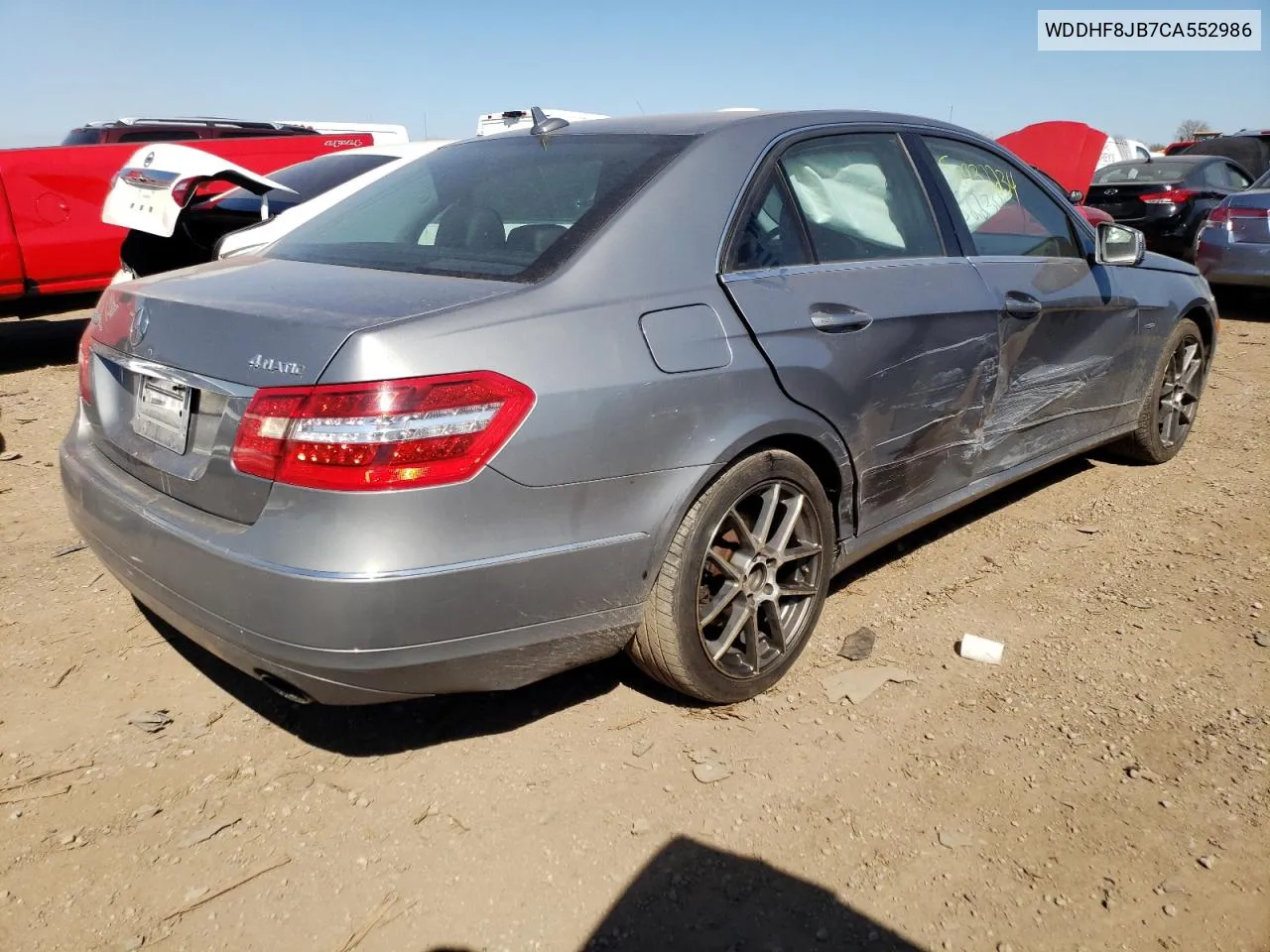 WDDHF8JB7CA552986 2012 Mercedes-Benz E 350 4Matic