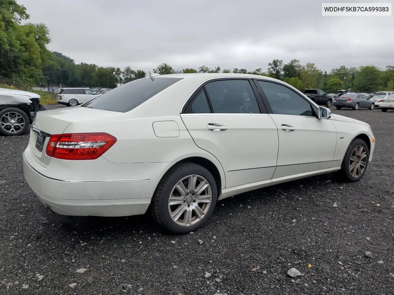 WDDHF5KB7CA599383 2012 Mercedes-Benz E 350