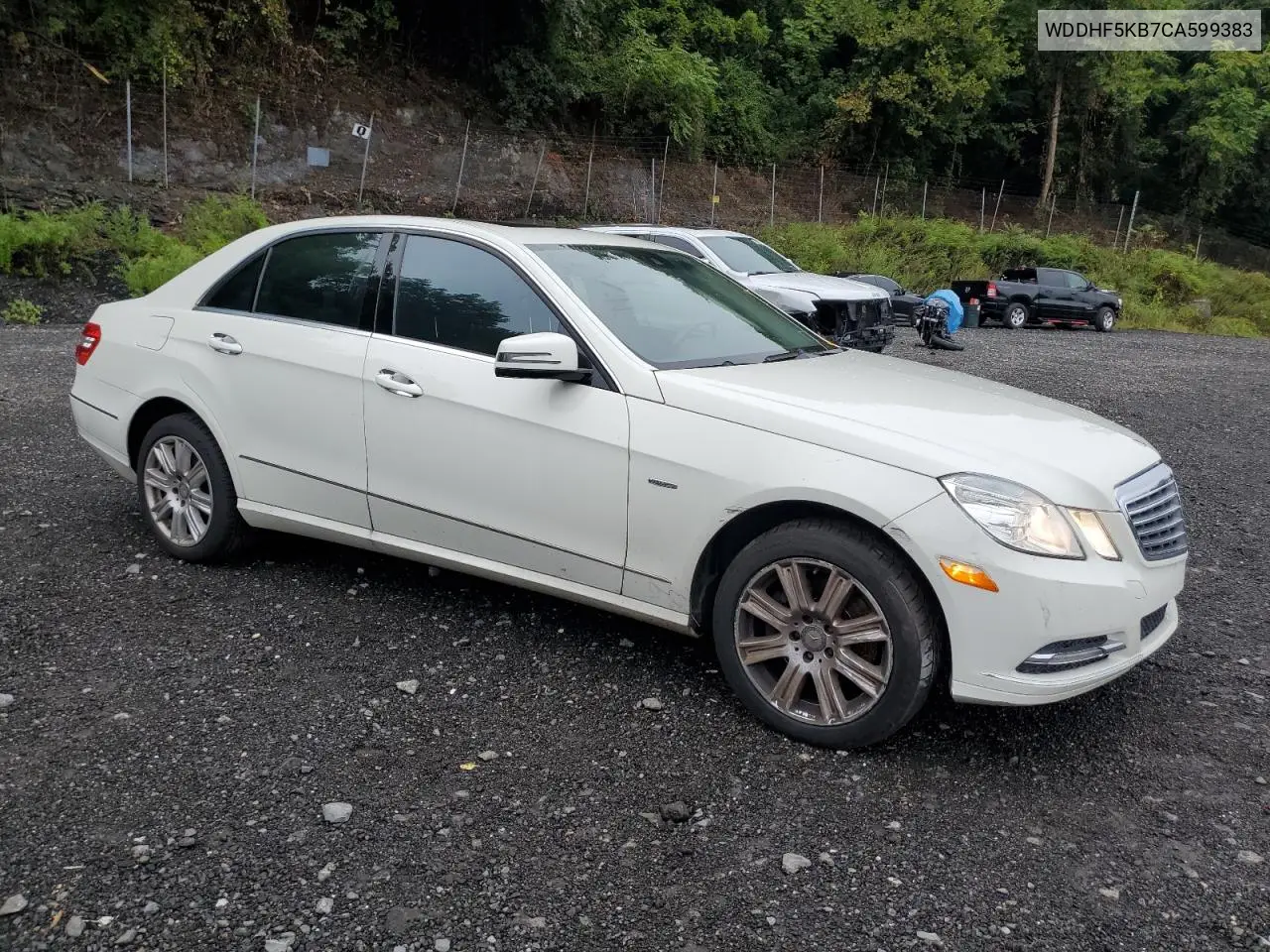WDDHF5KB7CA599383 2012 Mercedes-Benz E 350