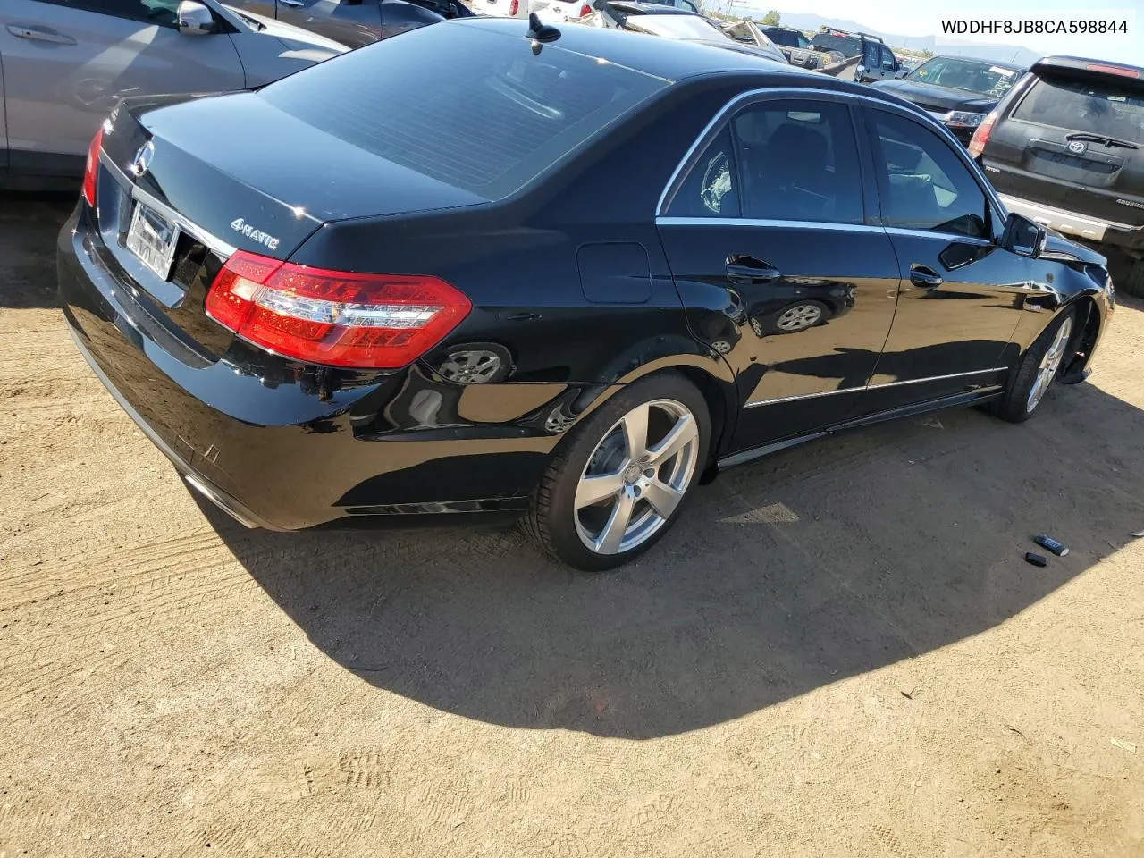 WDDHF8JB8CA598844 2012 Mercedes-Benz E 350 4Matic