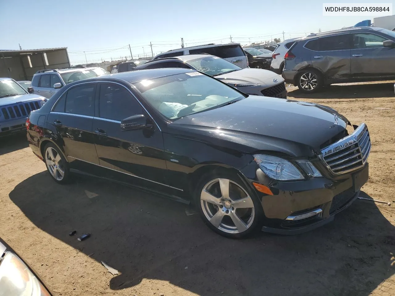 WDDHF8JB8CA598844 2012 Mercedes-Benz E 350 4Matic