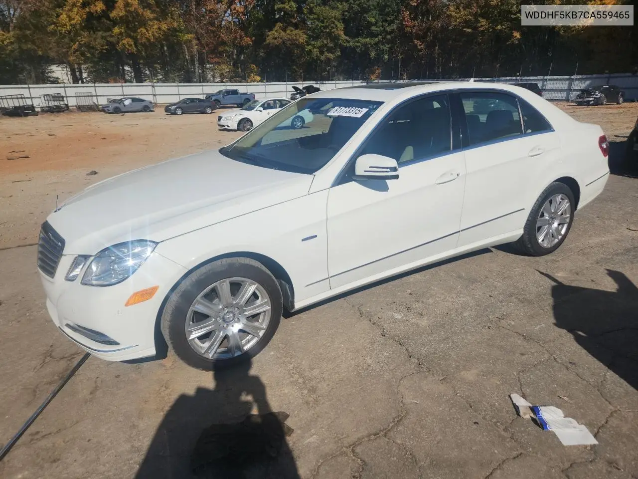 WDDHF5KB7CA559465 2012 Mercedes-Benz E 350