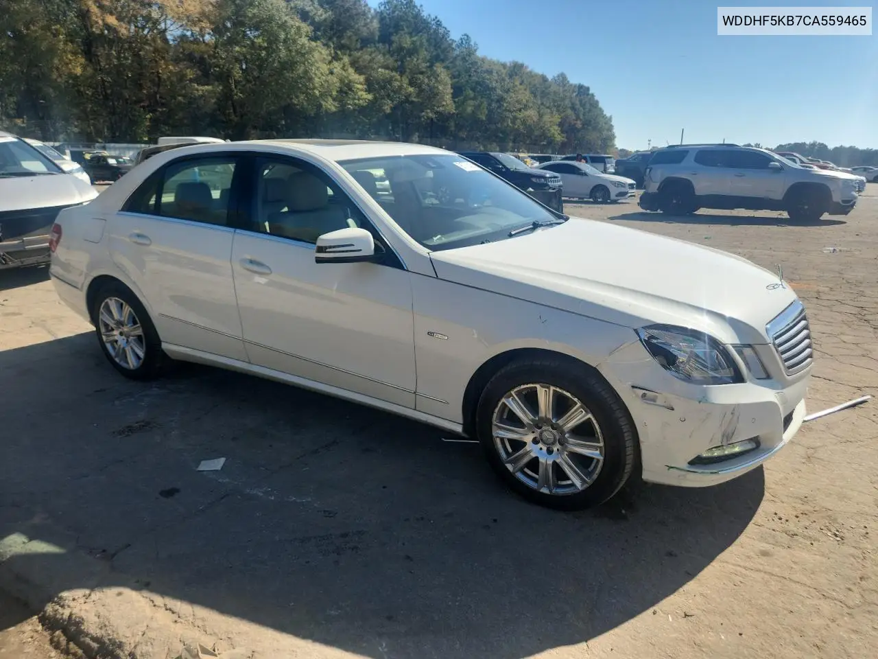 WDDHF5KB7CA559465 2012 Mercedes-Benz E 350