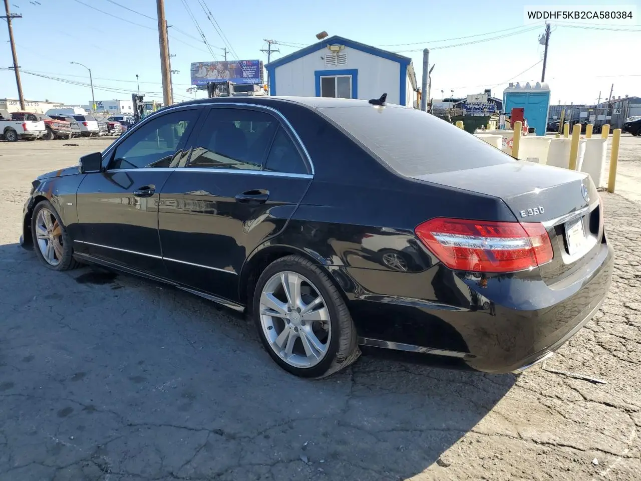 WDDHF5KB2CA580384 2012 Mercedes-Benz E 350