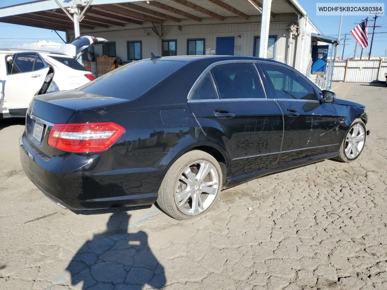 WDDHF5KB2CA580384 2012 Mercedes-Benz E 350