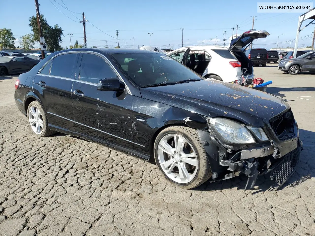 WDDHF5KB2CA580384 2012 Mercedes-Benz E 350