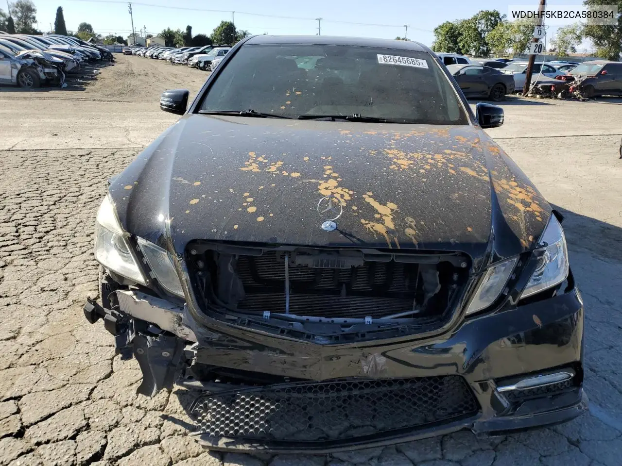 WDDHF5KB2CA580384 2012 Mercedes-Benz E 350