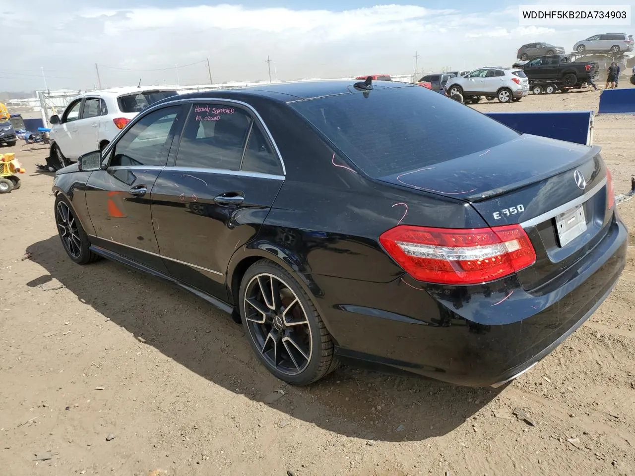 WDDHF5KB2DA734903 2013 Mercedes-Benz E 350