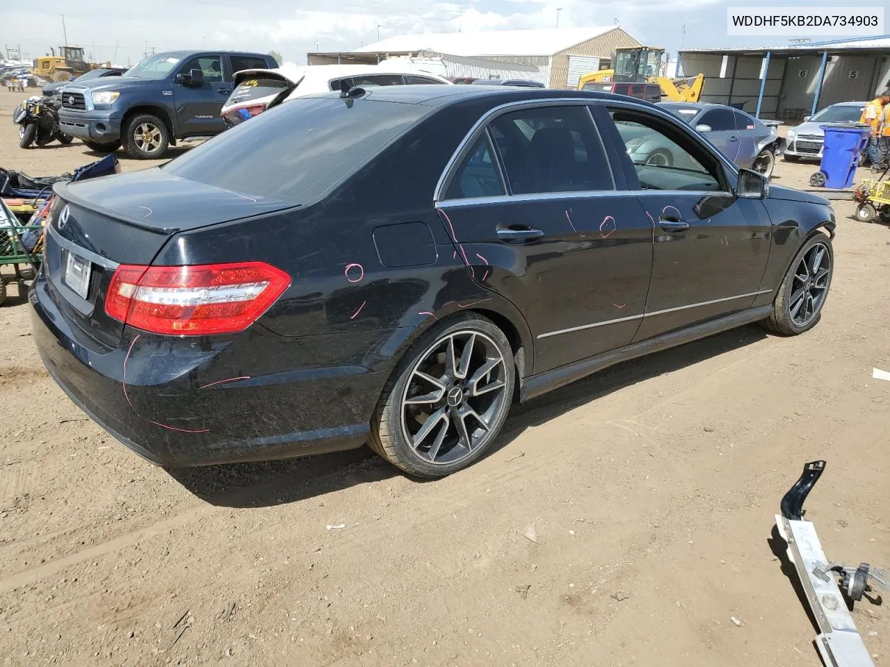 WDDHF5KB2DA734903 2013 Mercedes-Benz E 350