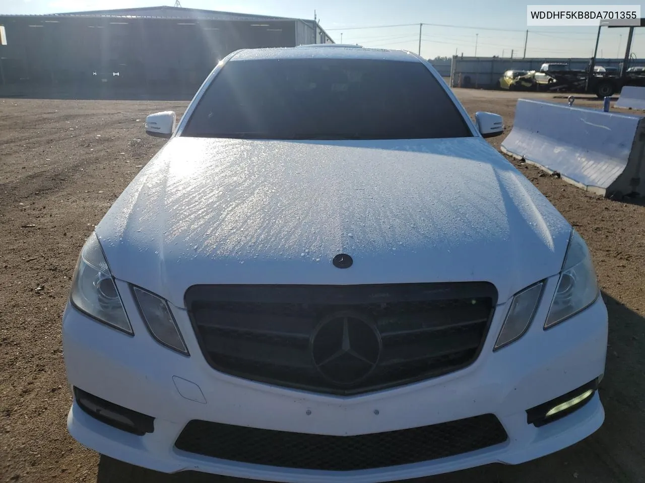 2013 Mercedes-Benz E 350 VIN: WDDHF5KB8DA701355 Lot: 60947034