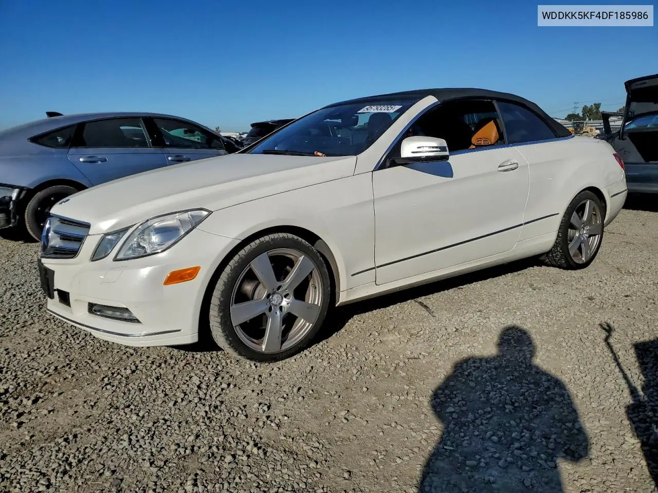 WDDKK5KF4DF185986 2013 Mercedes-Benz E 350