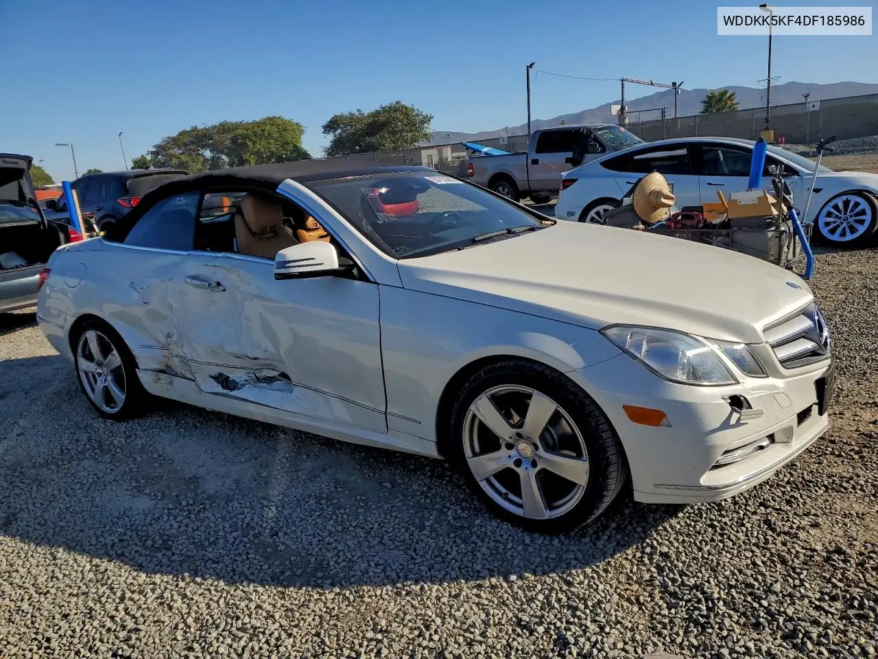 WDDKK5KF4DF185986 2013 Mercedes-Benz E 350