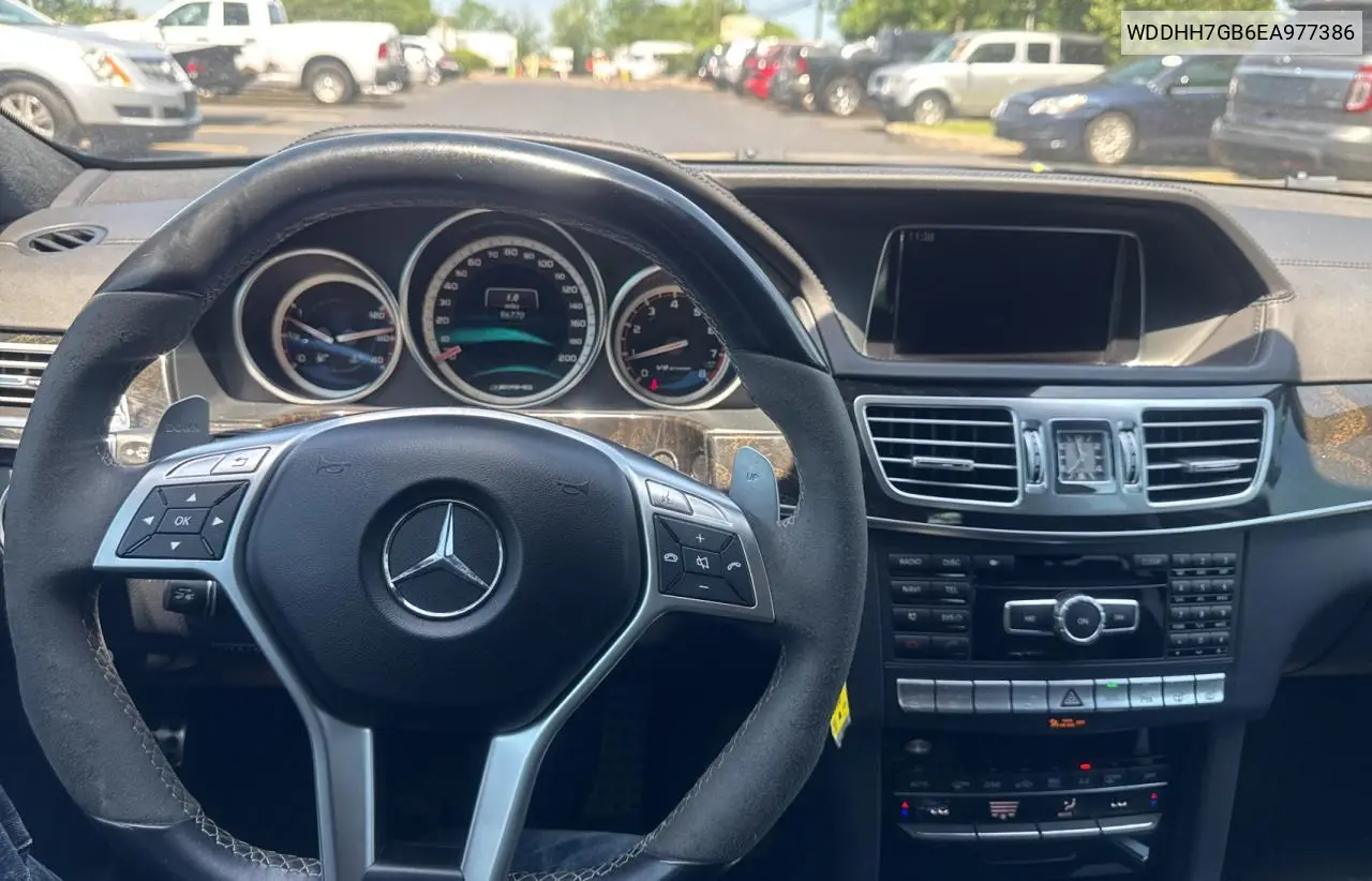 2014 Mercedes-Benz E 63 Amg-S VIN: WDDHH7GB6EA977386 Lot: 62503465