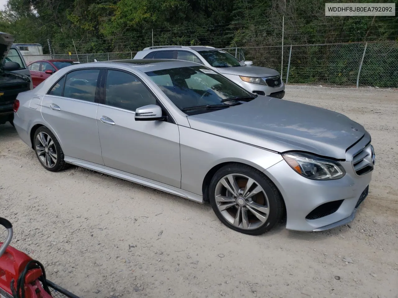 WDDHF8JB0EA792092 2014 Mercedes-Benz E 350 4Matic