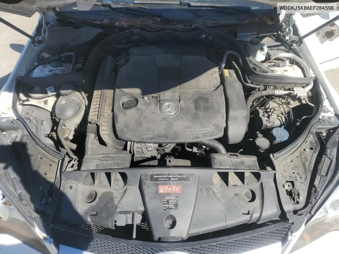 WDDKJ5KB6EF284598 2014 Mercedes-Benz E 350