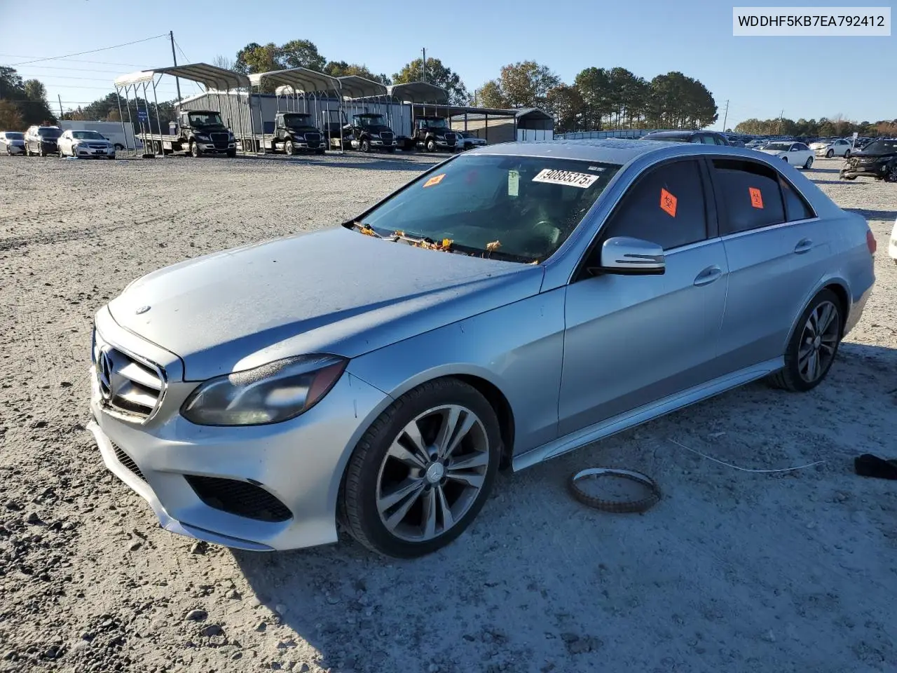 WDDHF5KB7EA792412 2014 Mercedes-Benz E 350