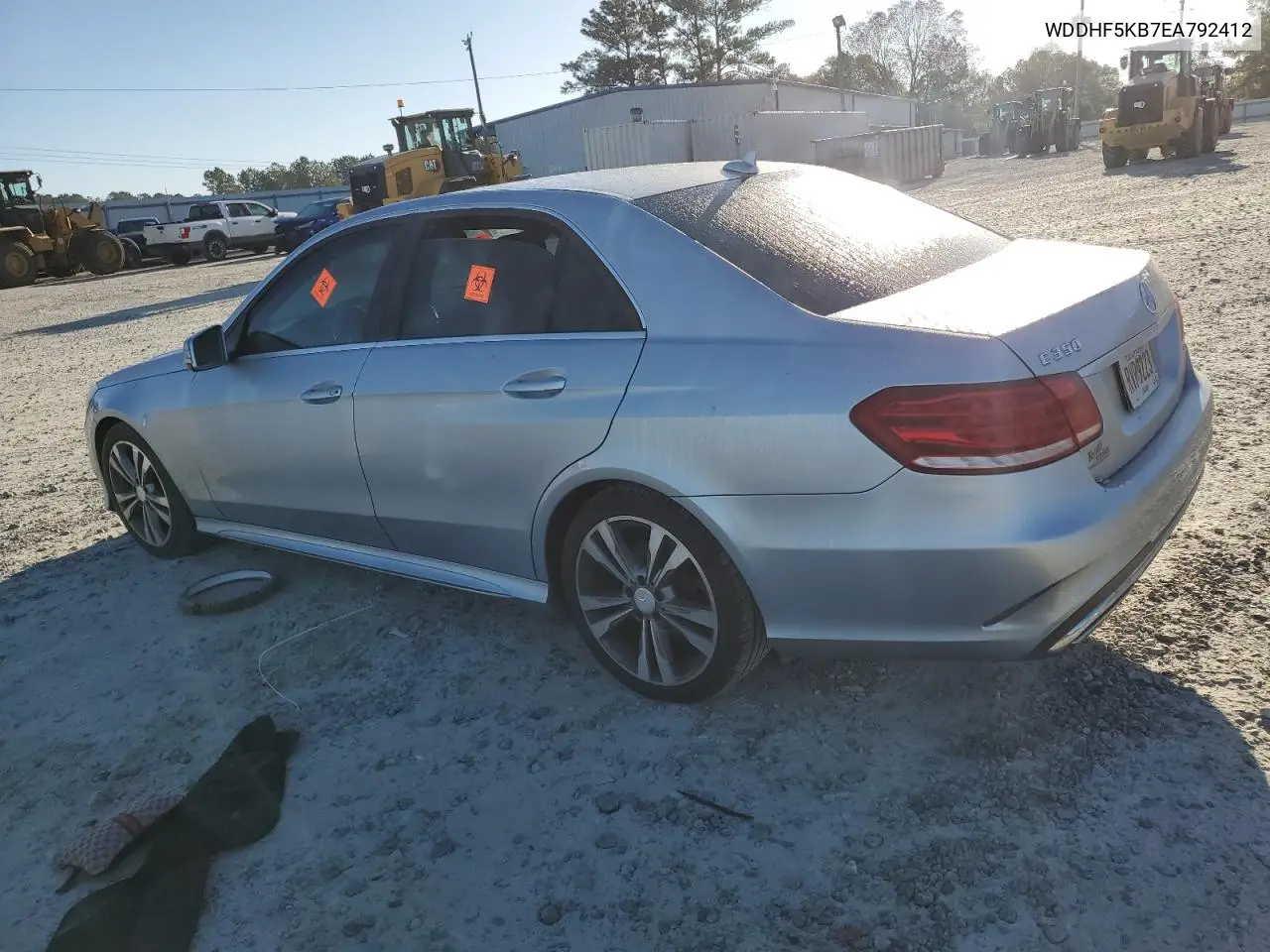 WDDHF5KB7EA792412 2014 Mercedes-Benz E 350